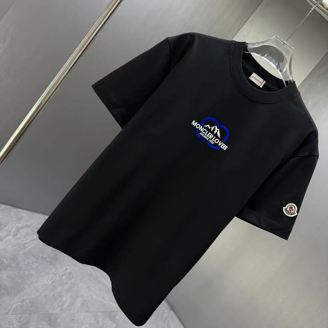 MONCL* * 2026 New Arrival T logo + ：Black White Dark Blue Sizes：S M L XL XXL